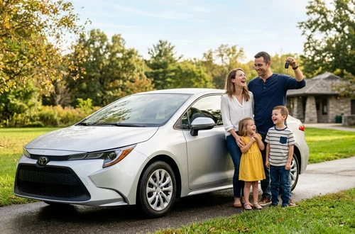 Friendly auto loan advisor ready to assist